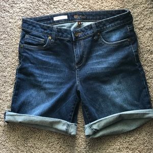 EUC Kut From the Kloth Catherine BF Shorts Sz 8